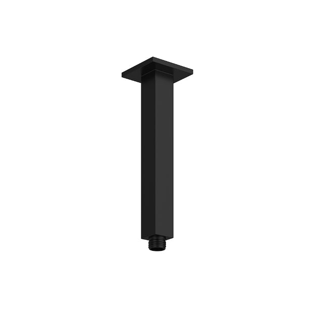 Square Ceiling Mounted Arm Black