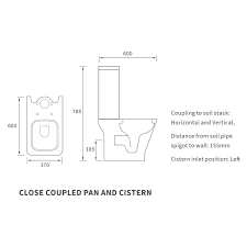 Askham Close Coupled Toilet with Soft Close Seat