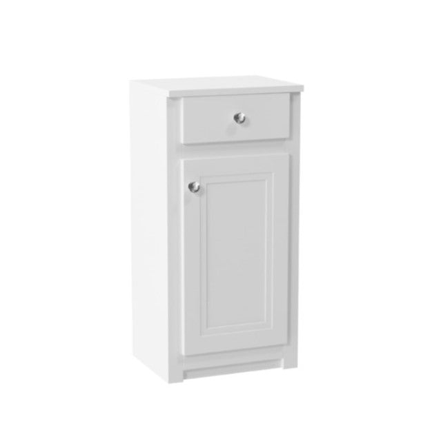 Classica 400mm Storage Unit With Drawer Chalk White