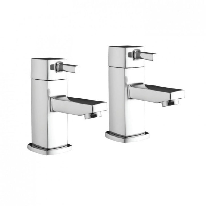Forme Pair Of Basin Taps Chrome