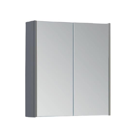 FUR299OP Kartell Options 600mm Mirror Cabinet - Basalt Grey