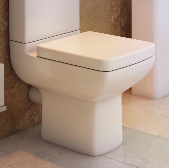Kartell Pure Close Coupled Toilet with Soft Close Seat Pan Detail