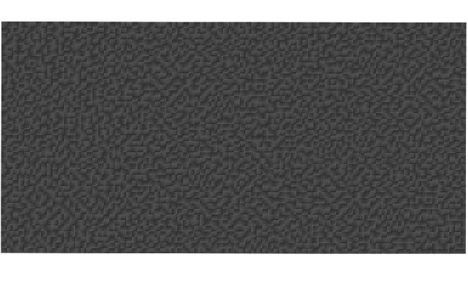 Pixel Charcoal Matt Ceramic Tiles, Box of 8
